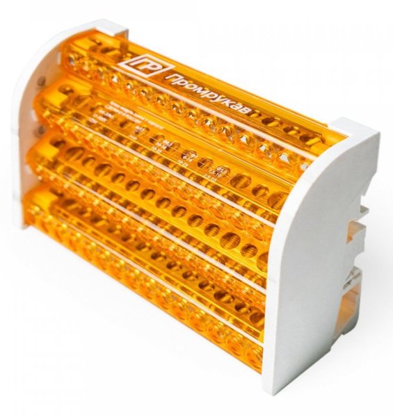 Фото Шина на DIN-рейку в корпусе (кросс-модуль) 4х15 (PR08.32834)