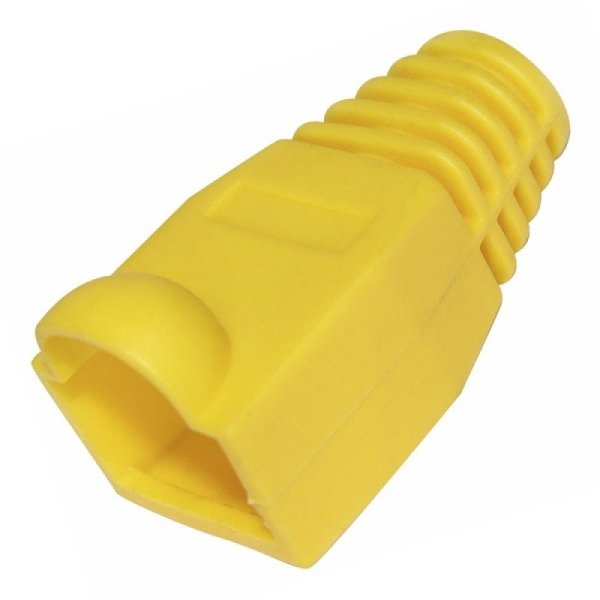Фото Колпачок изолирующий для разъемов RJ-45, желтый REXANT (05-1203)