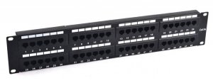 Фото Патч-панель 19", 48хRJ-45, UTP, Cat.5e, 2U (10-0405)