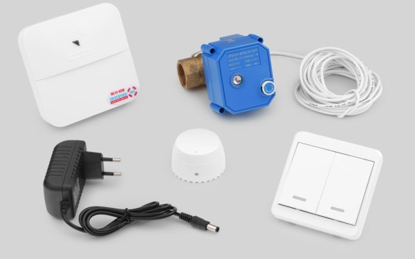 Фото ИПРо "Протечек.НЕТ" МИНИ врезной 1/2, GSM+Wi-Fi комплект