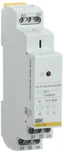 Фото Реле OIR 2 контакта, 8А, 24 В AC/DC (OIR-208-ACDC24V)