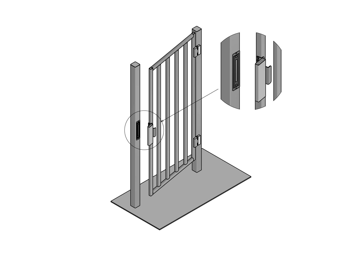 Фото ALM-350FTL-12/24V (черный)