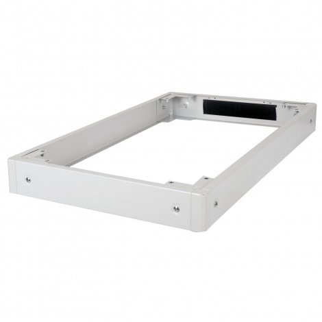 Фото Цоколь для напольных шкафов 600х1000 с щеточным вводом, серый (DR-466350)