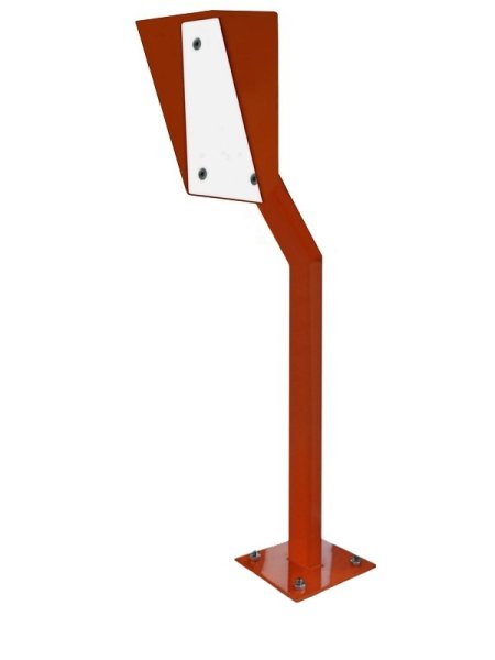 Фото Стойка для считывателя Аякс 300х400 мм, оранжевая, лайт, наклонная