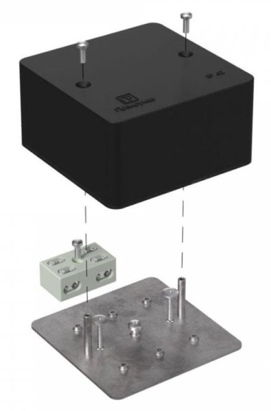 Фото Коробка огнестойкая разветвительная для к/к 85х85х45 (40-0460-9005-FR6.0-4-2-Р)