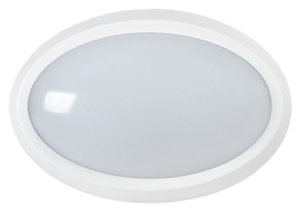 Фото Светильник светодиодный ДПО 5040 12Вт 4000K IP65 овал белый (LDPO0-5040-12-4000-K01)