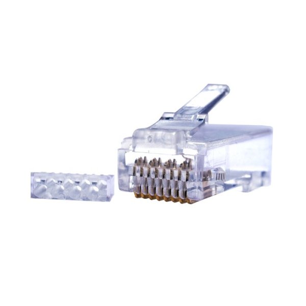 Фото Коннекторы 8P8C UTP Cat.6 50U (RJ-45) (100шт) (10-0208)