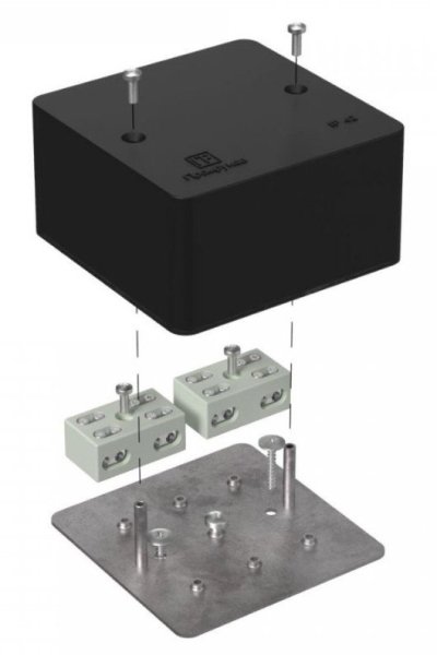 Фото Коробка огнестойкая разветвительная для к/к 85х85х45 (40-0460-9005-FR6.0-4-4-Р)