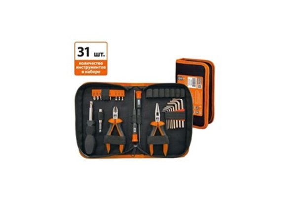 Фото Слесарный набор №5, 31 предмет, тканевый чехол "Гранит" TDM (SQ1014-0205)