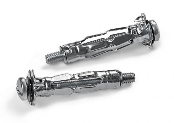 Фото Дюбель Молли 4х32 с винтом для пустотелых конструкций (861-020)