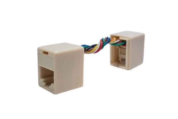 Фото Проходной соединитель 8P8C (RJ-45) UTP (10-0337-1)