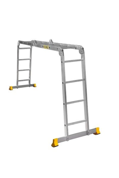 Фото Лестница алюминиевая шарнирная (T444)