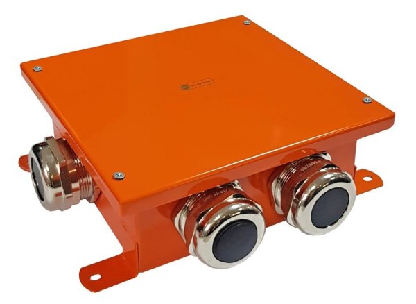 Фото Коробка SMB165 металлическая 164х164х65, 9P (1,5-6 мм²) (56259E)