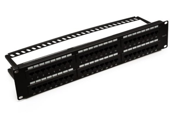 Фото Патч-панель 19", 48xRJ-45, UTP, 6 (10-0431)