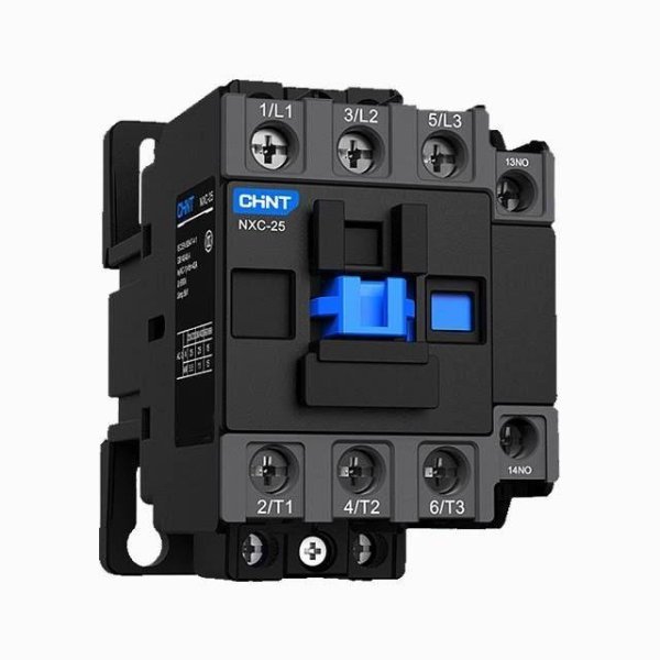 Фото Контактор NXC-25 25А кат. 220В AC 1НО+1НЗ AC-3 CHINT (836851)