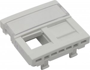 Фото Вставка для 2-х модулей под RJ-45 кат.5e UTP, белая (45971 SBR)