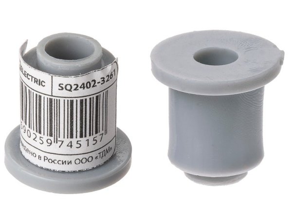 Фото Основание для держателя SQ2402-3260 полимерного 2-х болтового высота 25 мм TDM (SQ2402-3261)