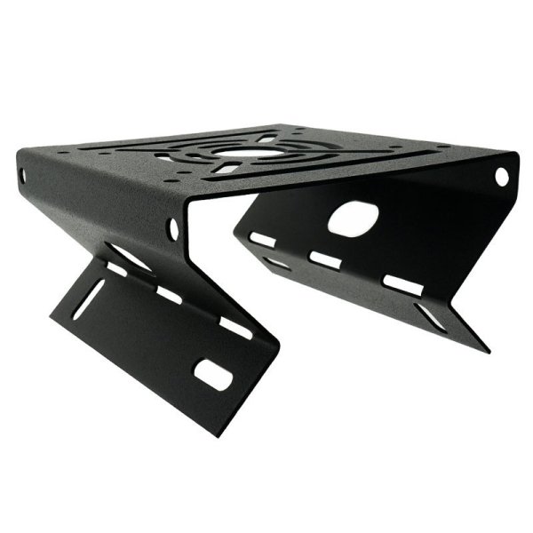 Фото Кронштейн универсальный для видеокамер на столб/угол, черный (28-4012)