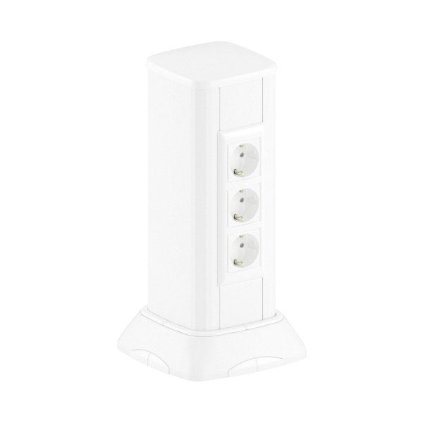 Фото Миниколонна алюминиевая, 0.35 м, белый (19532)