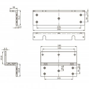 Фото L+Z кронштейн для EMC 1200 ALH