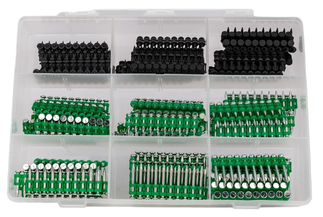 Фото Пристрелочный набор № 3 гвоздей по бетону, кирпичу и металлу FEDAST (FD-ComboPack-CN-3)