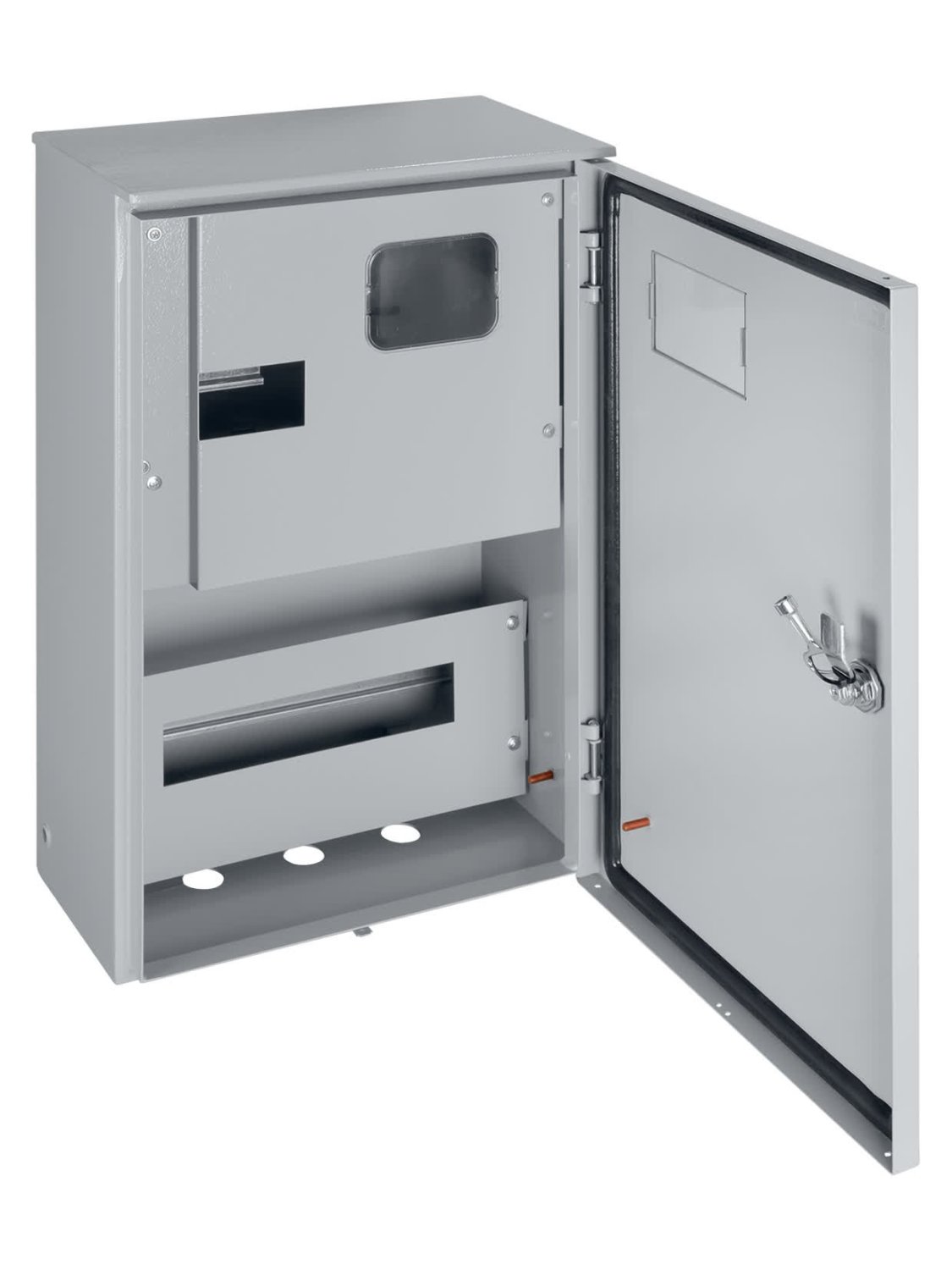 Фото ЩУ-3ф/1-0-12 IP66 (ЩУРН-3/12 IP66) с опломбировкой счётчика (542х347х180) TDM (SQ0905-1002)