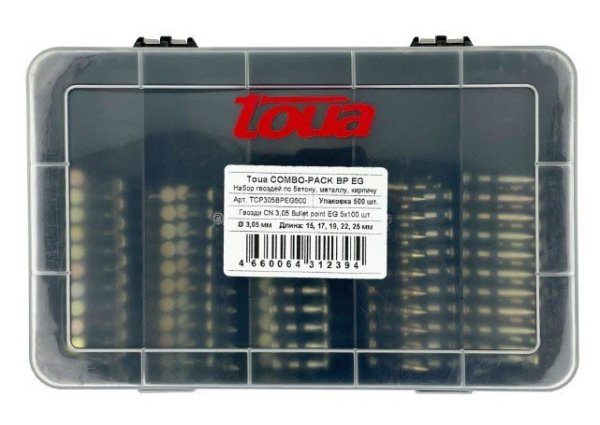 Фото Набор Toua COMBO-PACK BP 3.05 EG (500 шт) (TCP305BPEG500)