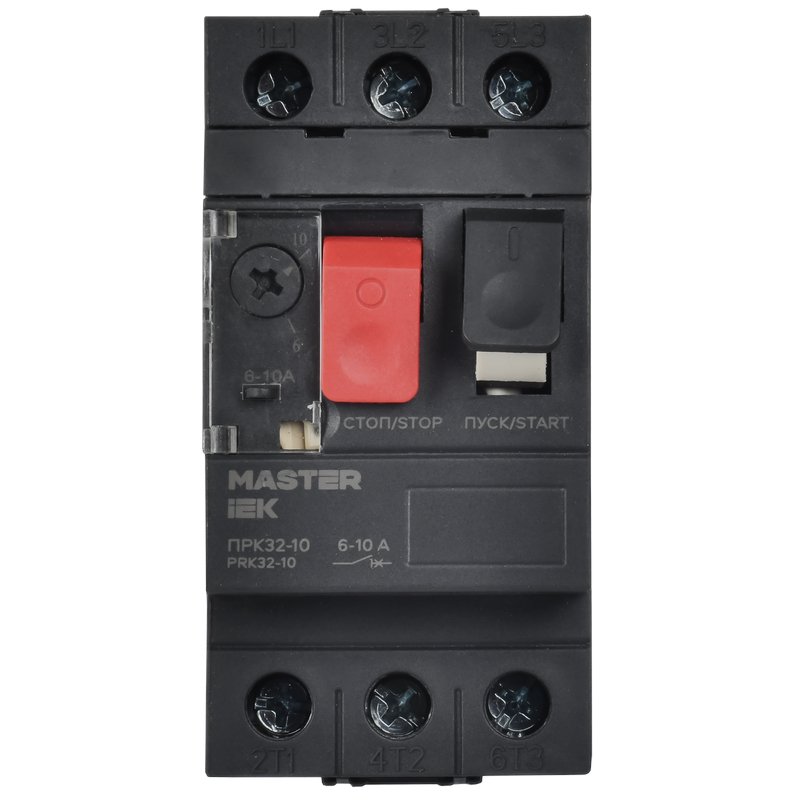 Фото Пускатель ПРК32-10 In=10А Ir=6-10А Ue 660В MASTER (DMS11-010)