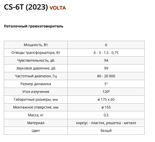 Фото CS-6T (2023)