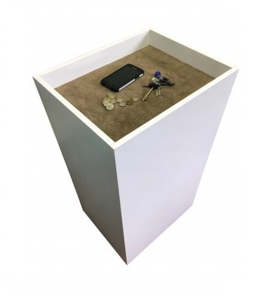 Фото Стол досмотровый 500х400х950 мм (белый)