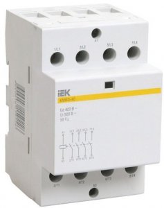 Фото Контактор модульный КМ63-40 AC/DC (MKK20-63-40)