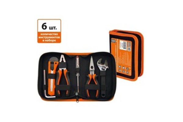 Фото Слесарный набор №1, 6 предметов, тканевый чехол "Гранит" TDM (SQ1014-0201)