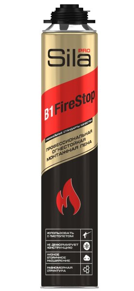 Фото Пена огнестойкая Sila Pro B1 Firestop, 750 мл