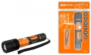 Фото Фонарь «Титан 2» 10Вт, IPX4, USB (SQ0350-0061)