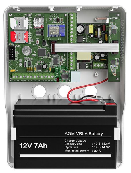 Фото Mega v.8 в корпусе (под АКБ 1,2-7Ач с БРП 12V 2,5А)