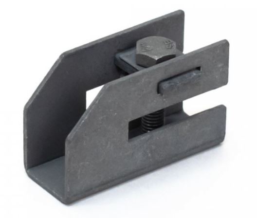 Фото Держатель для полосы толщиной до 8мм с фиксирующим болтом TDZ (PR08.12686)