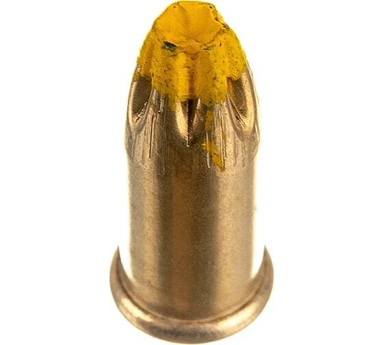 Фото Патрон монтажный калибра Д-2 (6,8х18 мм, 100 шт/уп, желтый) FEDAST (FD-D2)