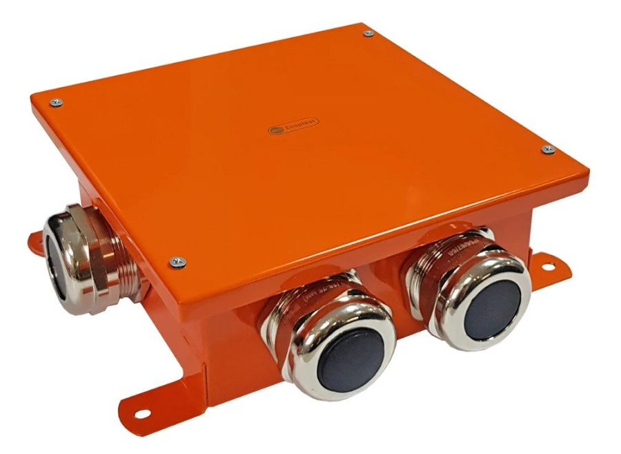 Фото Коробка SMB165 металлическая 164х164х65, 9P (0,15-2,5 мм²) (56059E)