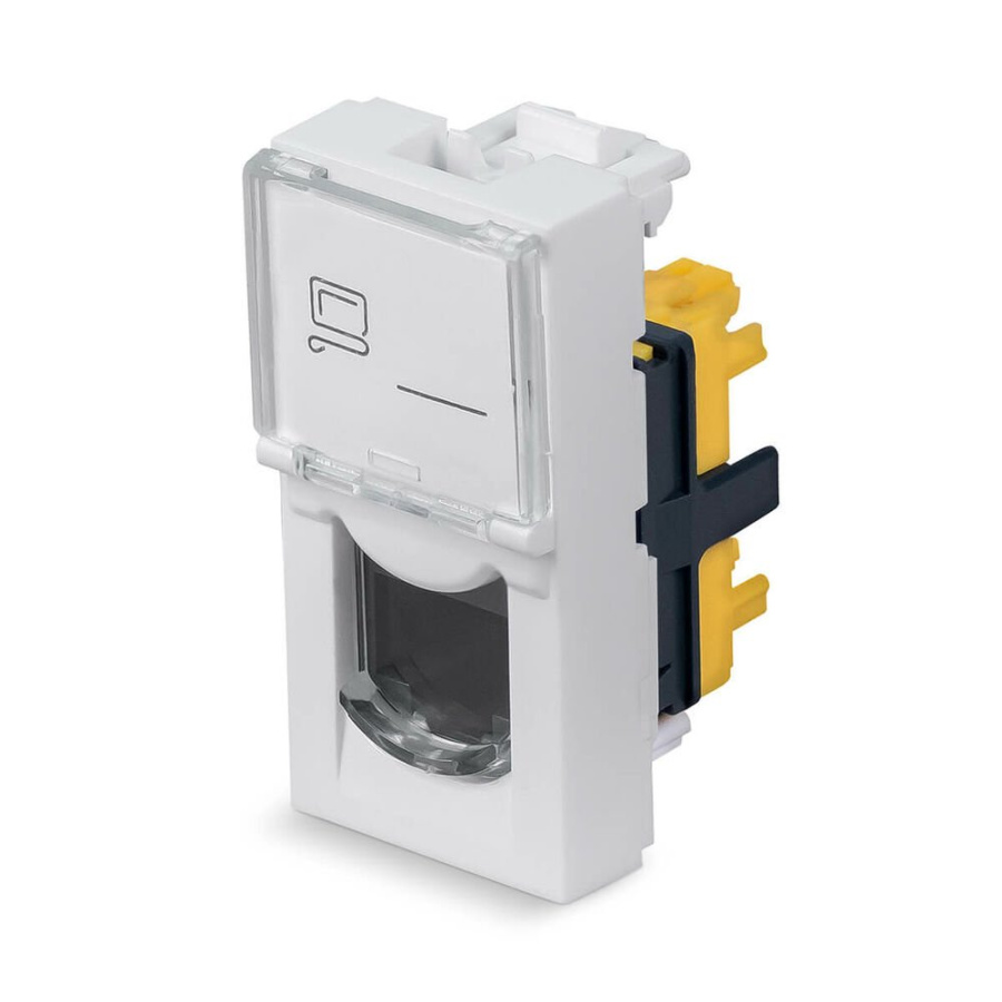 Фото KJ-RJ45-Cat.6a-180T-FP-L-22,5 (11844c)