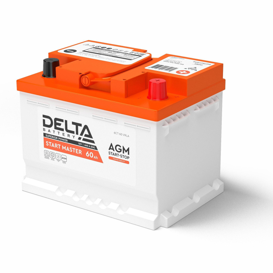 Фото DELTA START MASTER 60 Ah AGM