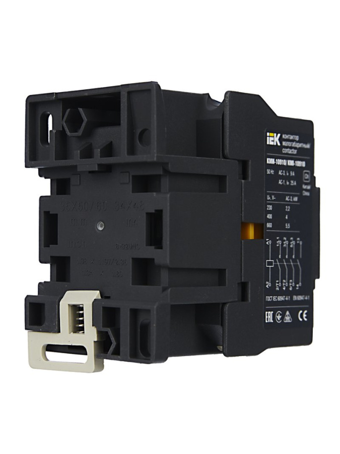 Фото Контактор КМИ-10910 9А 230В/АС3 1NO (KKM11-009-230-10)
