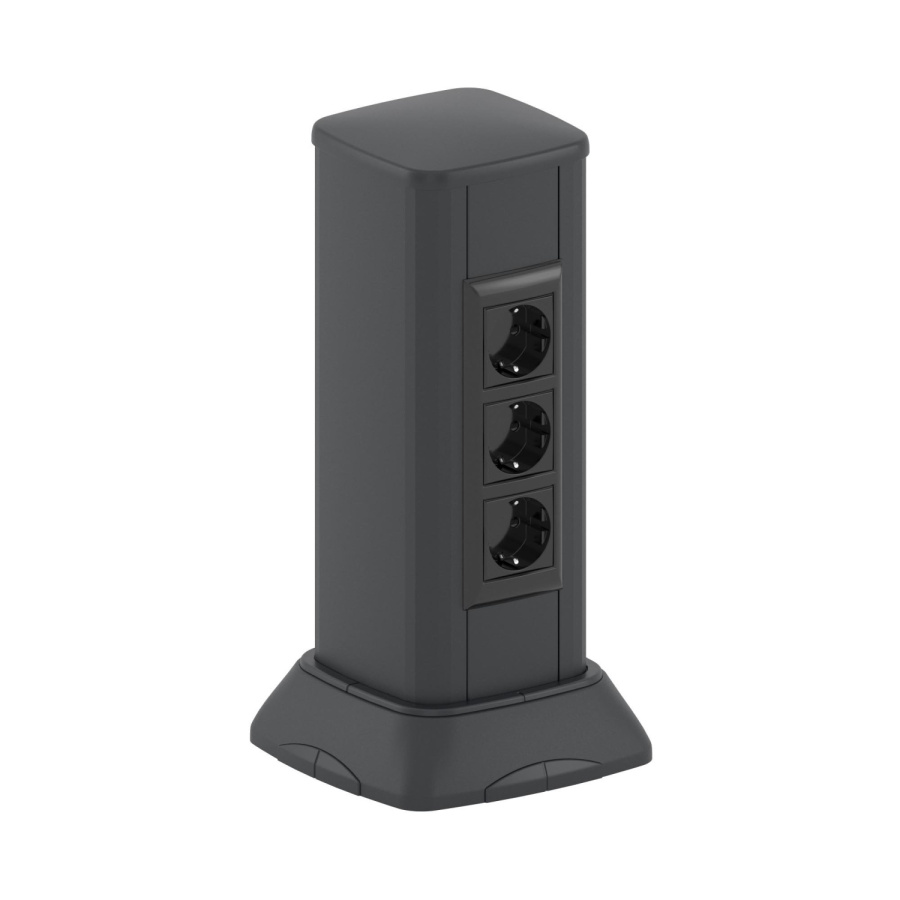 Фото Миниколонна алюминиевая, 0.35 м, чёрный (19533)