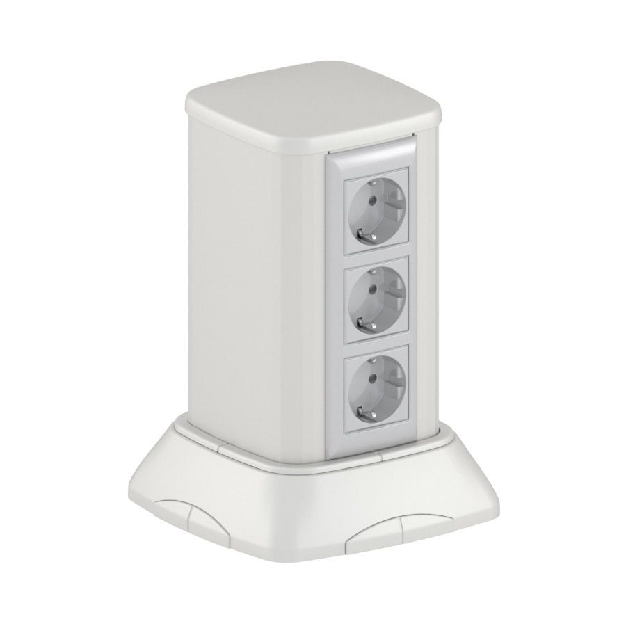 Фото Миниколонна алюминиевая 0,25 м, светло-серебристый металлик (19521)