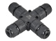 Фото Коннектор кабельный герметичный WTP-108 3 PIN IP68 (UWC10-X-024-3-68)