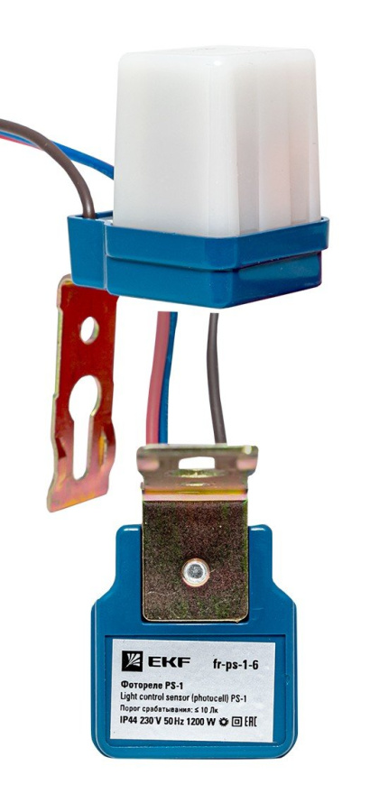 Фото Фотореле PS-1 6А 1200Вт IP44 (fr-ps-1-6)