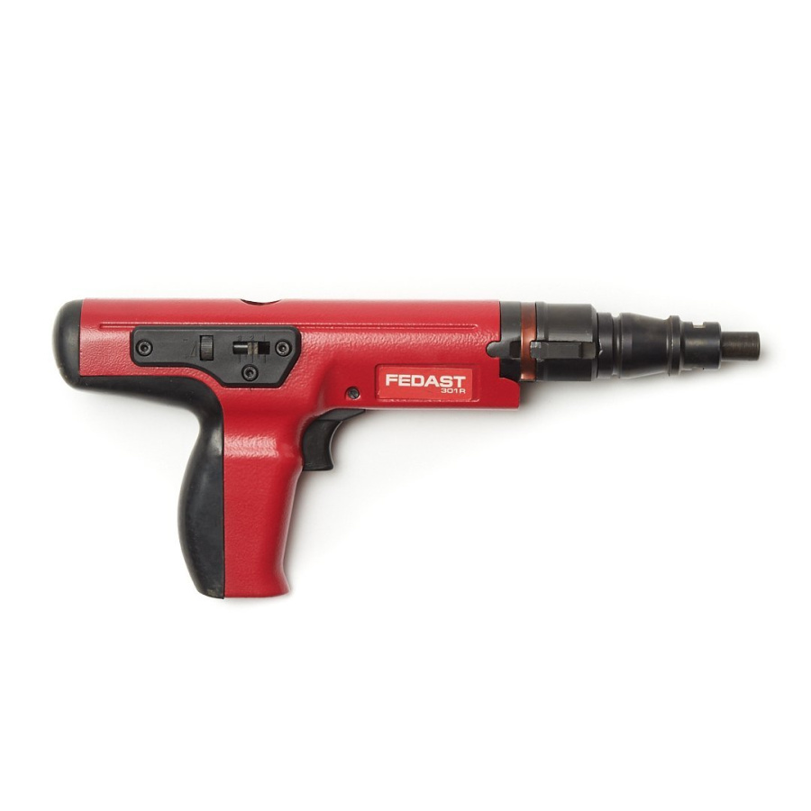Фото Пистолет монтажный пороховой полуавтоматический FEDAST 301R (FDPAG-301R)