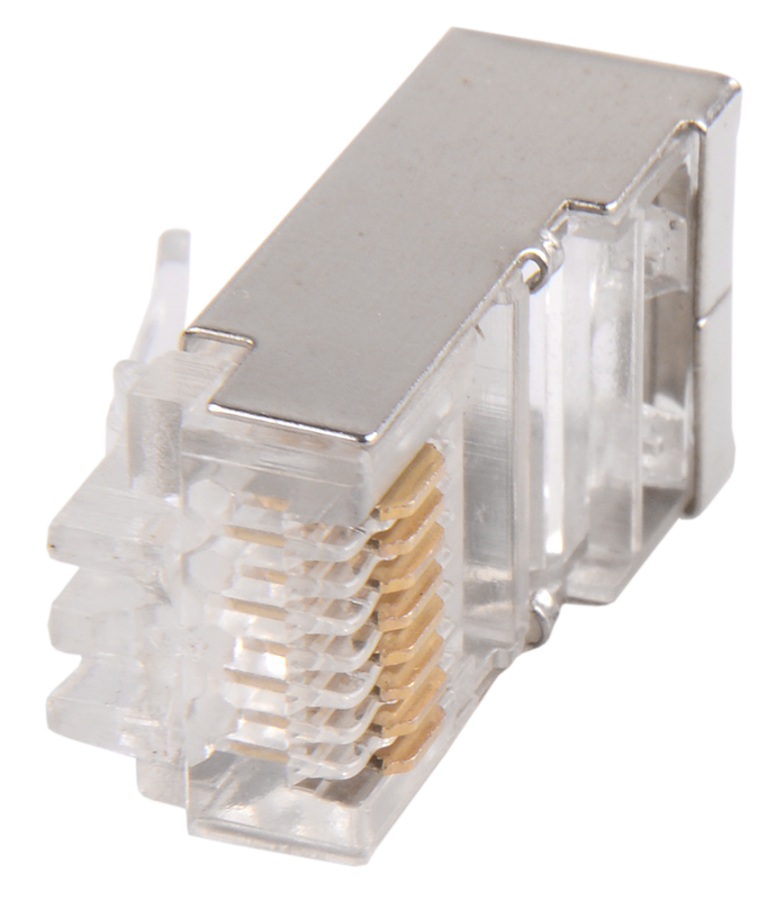 Фото GENERICA Разъём RJ-45 FTP для кабеля кат. 5Е (20 шт) (CS3-1C5EF-G)