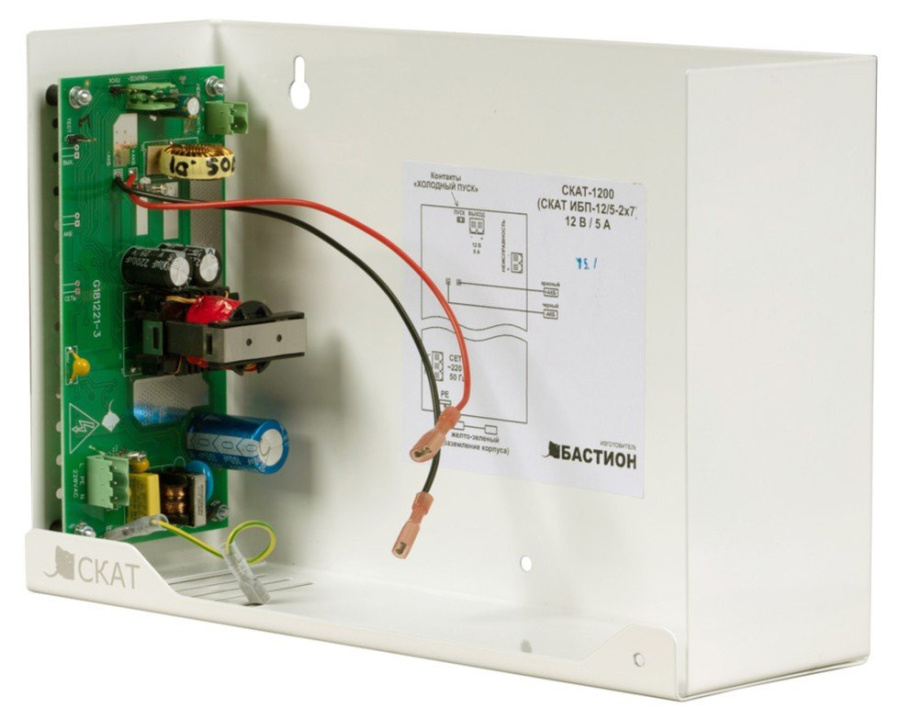 Фото СКАТ-1200И7 исп.1 (СКАТ ИБП-12/4-2х7) (49)