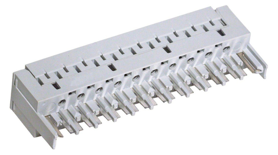 Фото Магазин защиты 10 пар 2/10, для 3-х полюсных разрядников, неоснащенный ПВТ (120905-00124)