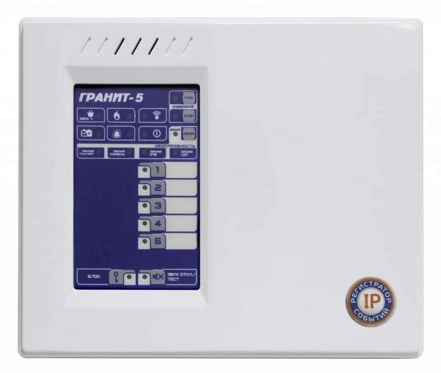 Фото Гранит-5 с IP-регистратором событий 48В